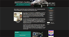 Desktop Screenshot of motorcarsintinc.com