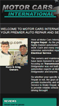 Mobile Screenshot of motorcarsintinc.com